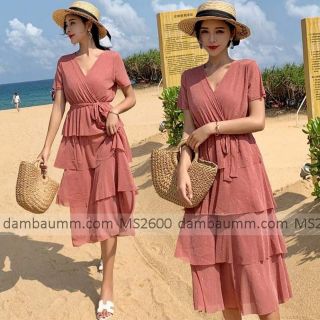 Đầm xoè 4 tầng cực xinh