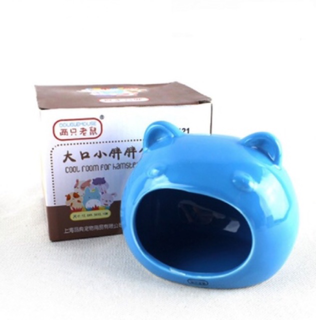 Nhà ngủ sứ cho hamster, nhà gấu mèo. Kích cỡ lớn và nhỏ