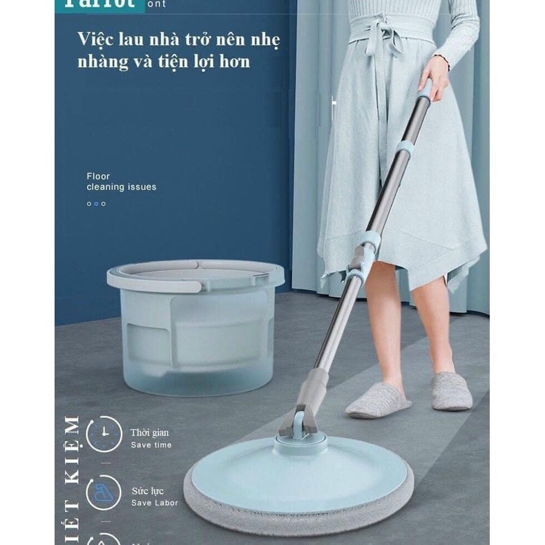 Bộ cây chổi lau nhà Tách nước  Hand MOP.