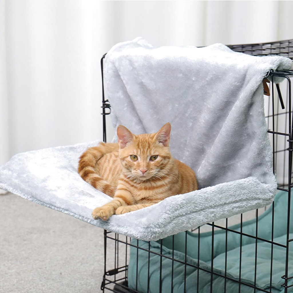 Giường Ngủ Mềm Mại Hình Mèo Kitty Có Thể Tháo Rời Cho Mùa Đông