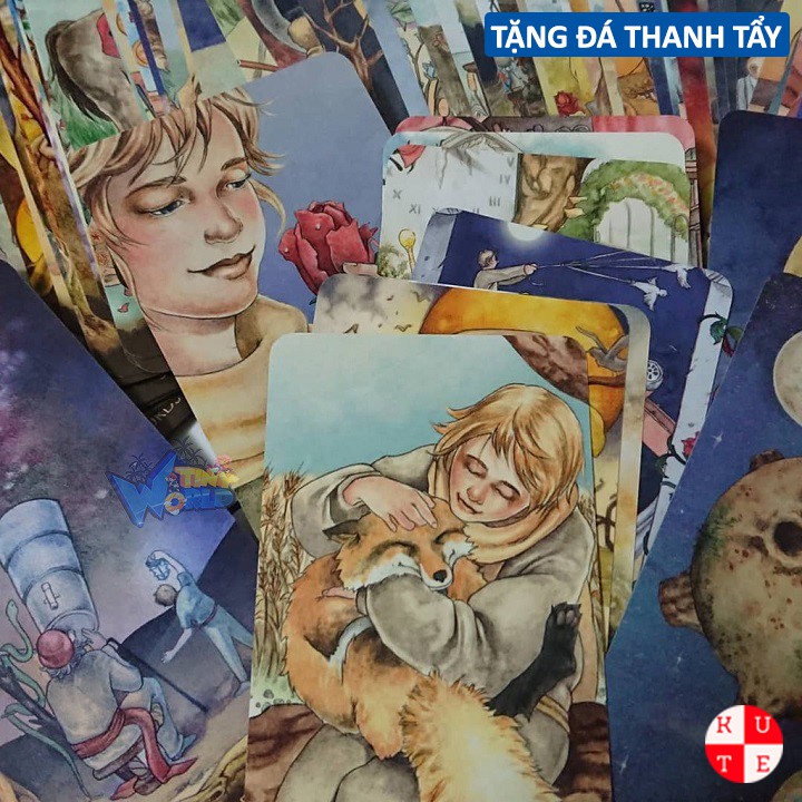 Bài Tarot Of The Little Prince 78 Lá Bài Tặng Đá Thanh Tẩy C59