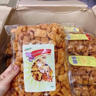 Bim bim mực Thái Lan hãng MIKATO 40k/ 1 gói 200g