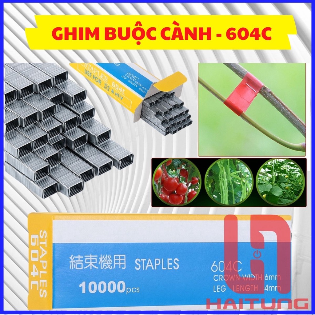 10.000 Ghim bấm dành cho kìm buộc chanh dây