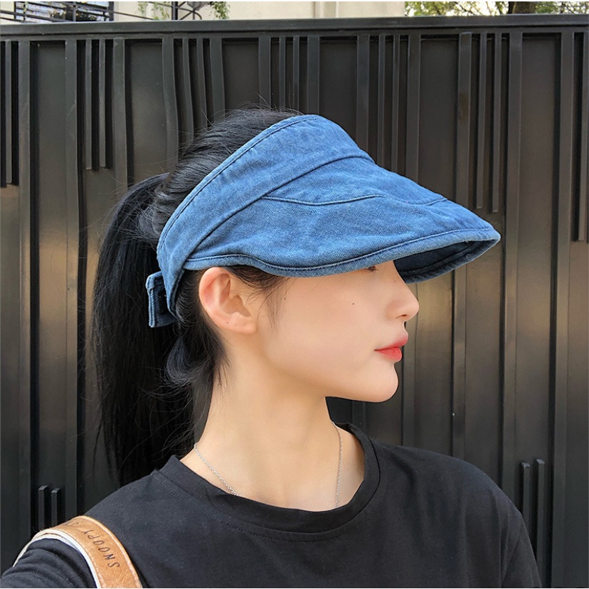 Mộc® Mũ denim nửa đầu phong cách Hàn Quốc