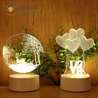 Đèn để bàn trang trí 3D nhiều mẫu mã, đèn ngủ LED để bàn trang trí phòng khách, phòng ngủ, quán trà, coffee, bền, rẻ,lạ