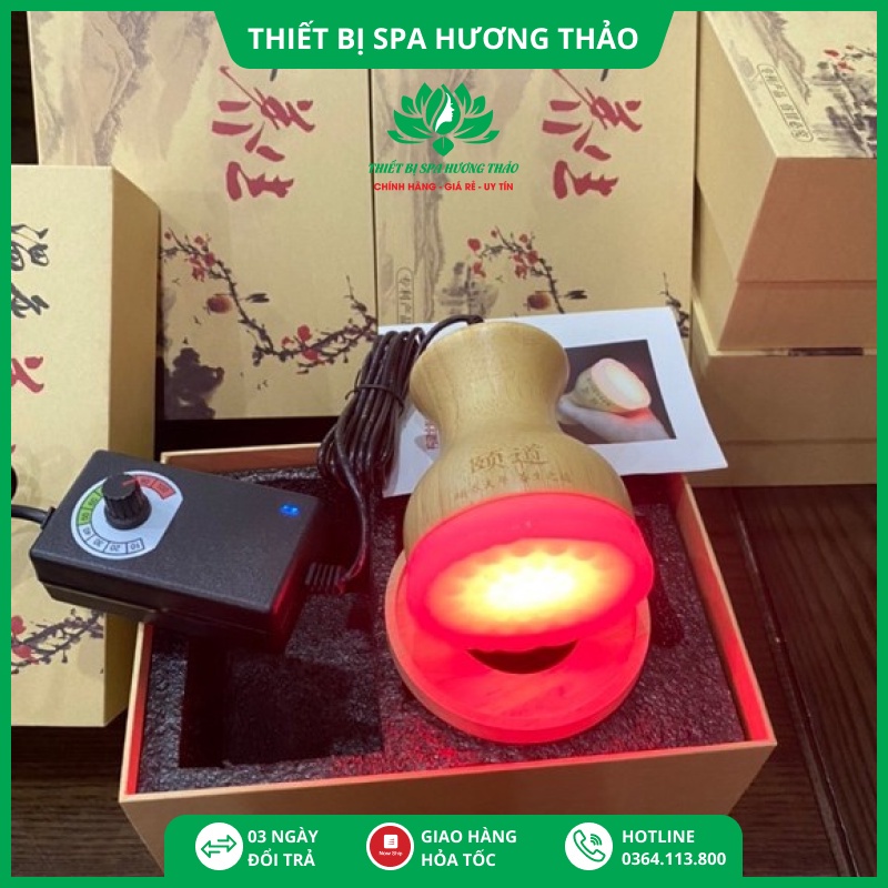Cốc Nhiệt Hồng Quang, Trị liệu Có Đèn Massage Đả Thông Kinh Lạc, Massage Body