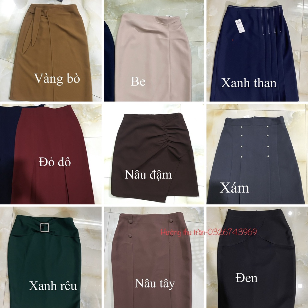Chân váy đuôi cá phối cúc sành điệu | BigBuy360 - bigbuy360.vn