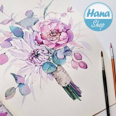 Giấy vẽ màu nước,màu chì,maker A4,A5  Chất giấy dày đẹp