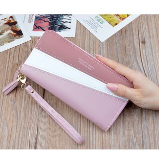 Ví cầm tay nữ phối màu cực xinh
