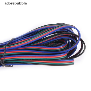 [adorebubble] 5m/10m 4-pin rgb extension wire cable cord for 3528/5050 rgb led strip light AFD