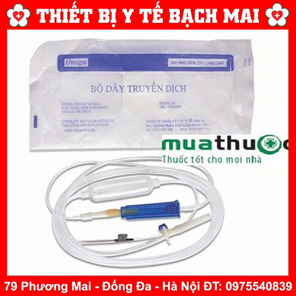 Dây Truyền Dịch Có Kim Bướm