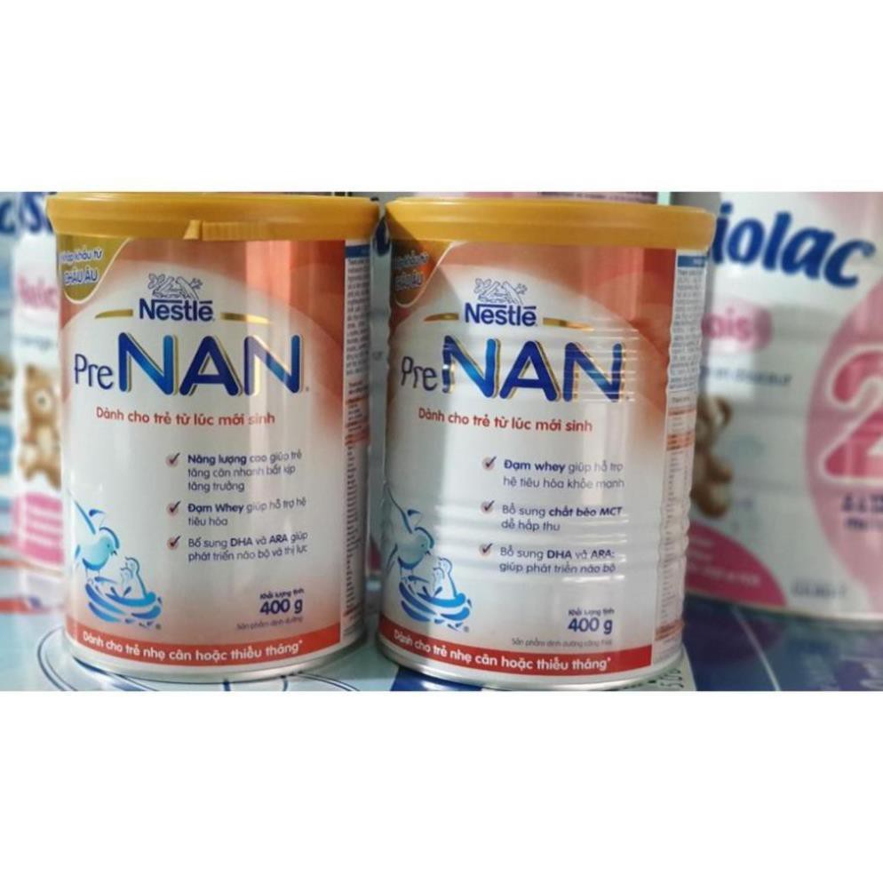 Pre NAN- sản phẩm dành cho trẻ thiếu tháng hoặc nhẹ cân 400g Date 2021