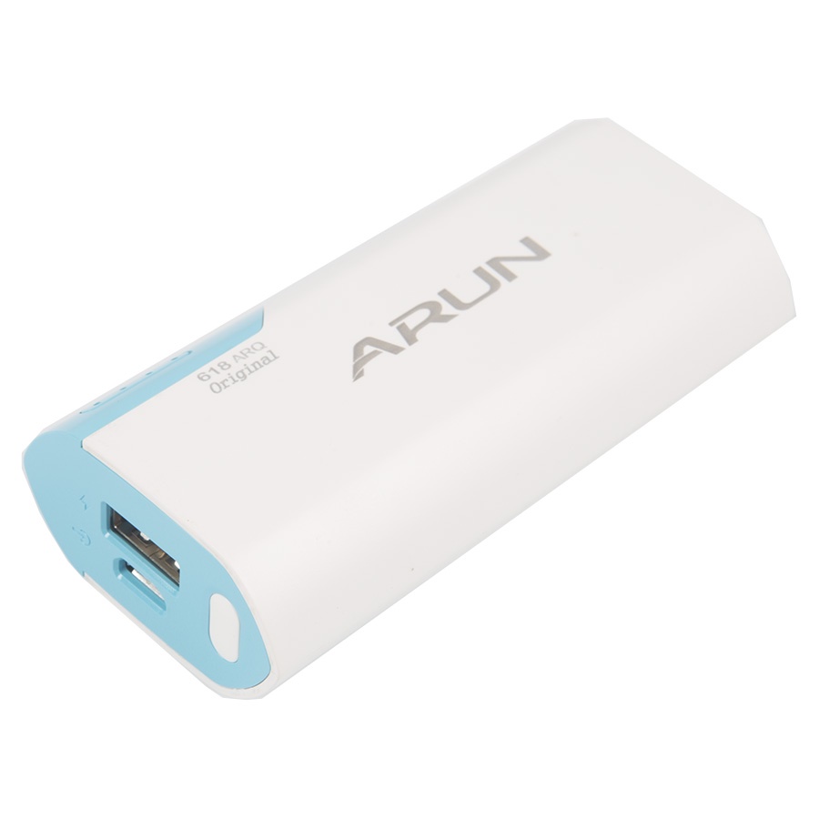 Pin sạc dự phòng Arun 5.600mah nhỏ gọn, dùng được cho tất cả dòng máy điện thoại (nhiều màu)