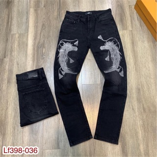 Quần Biker AMIRI thêu nhân mã cực sang