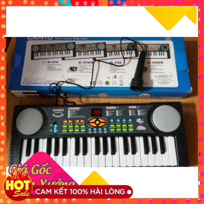 [Mã DUCT30KHP giảm 20%] đàn organ đàn piano Đàn canto HL 3718 Hải Phòng