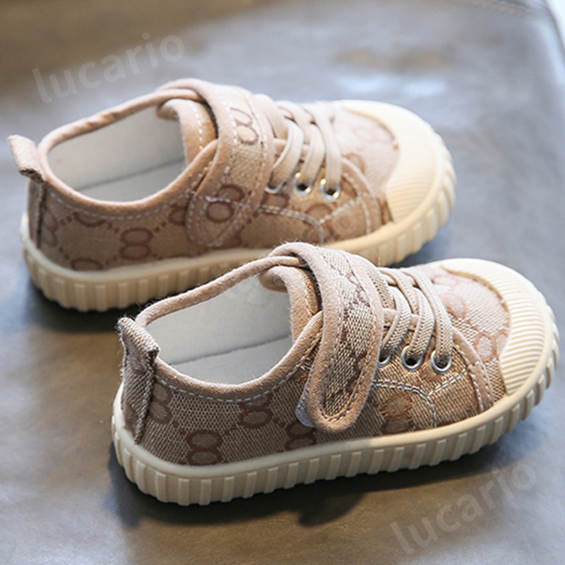 Giày thể thao canvas thoáng khí chống trượt cho bé