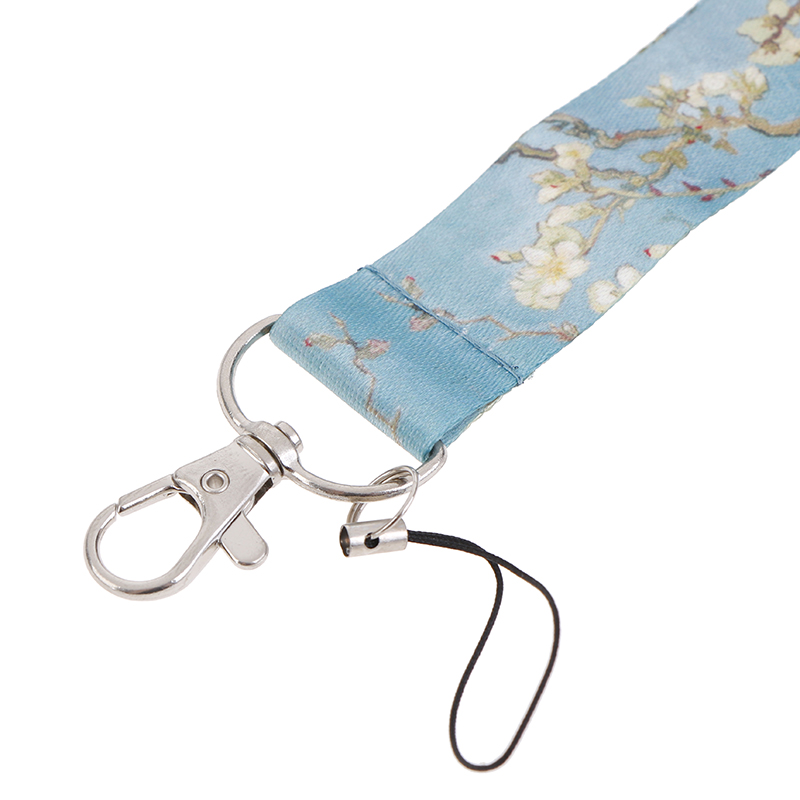 1 Dây Đeo Thẻ ID / Điện Thoại Họa Tiết Tranh Van Gogh