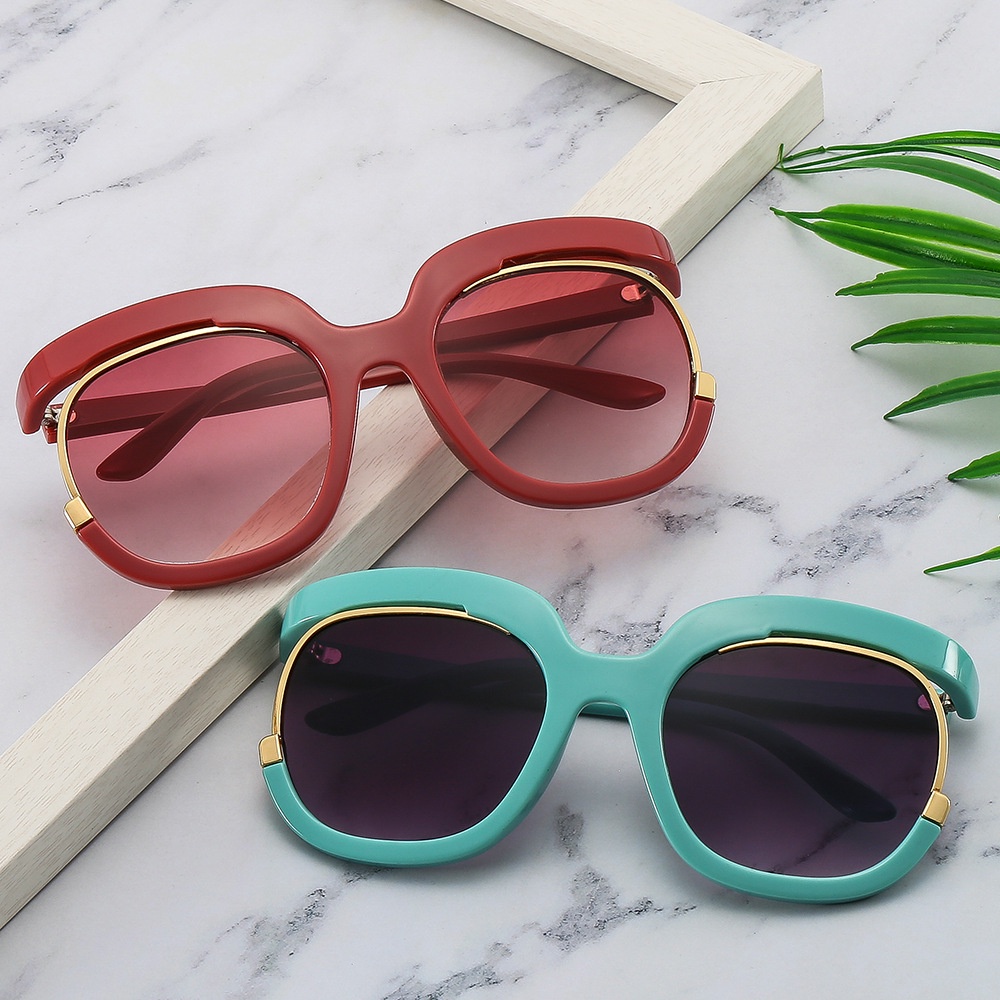 Kính Mát Tròng Hình Học Cho Nam Nữ