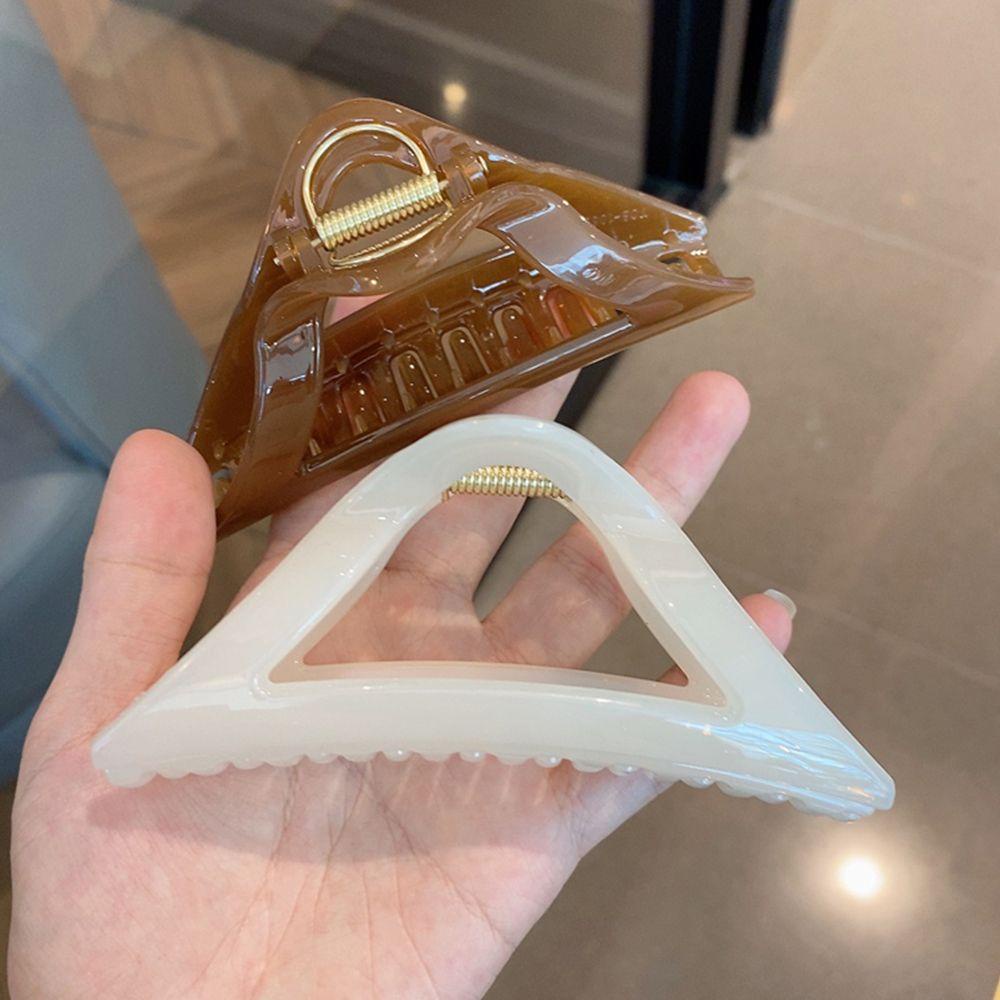 Kẹp Tóc Càng Cua Lớn Màu Sắc Ngọt Ngào Thanh Lịch Cho Nữ