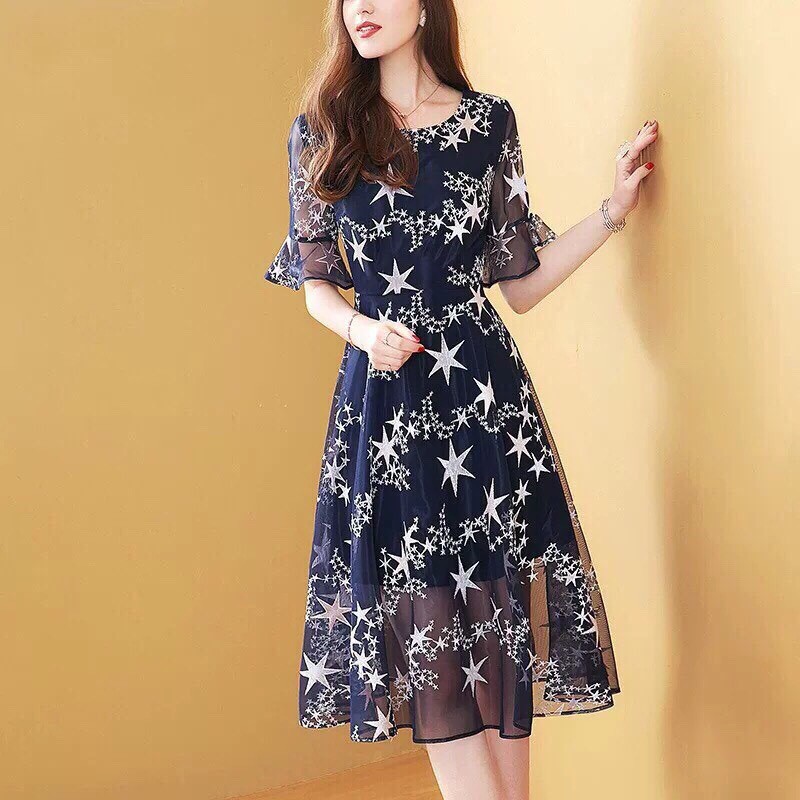 Đầm Dự Tiệc Xoè Siêu Sang MSNN1765 | BigBuy360 - bigbuy360.vn