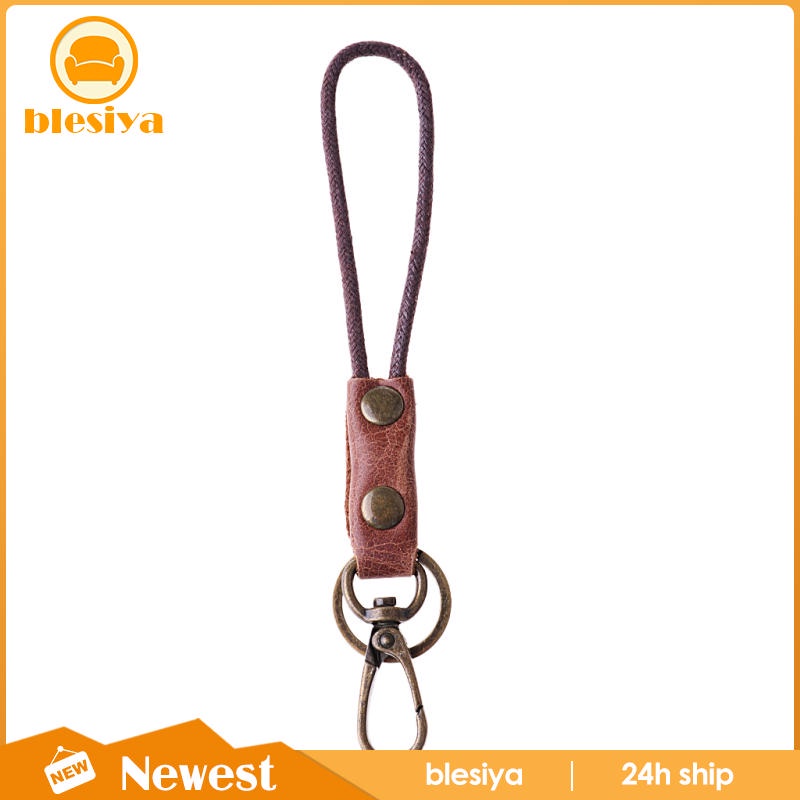 Dây Da Đeo Điện Thoại / Chìa Khóa / Thẻ ID Phong Cách Vintage 23cm