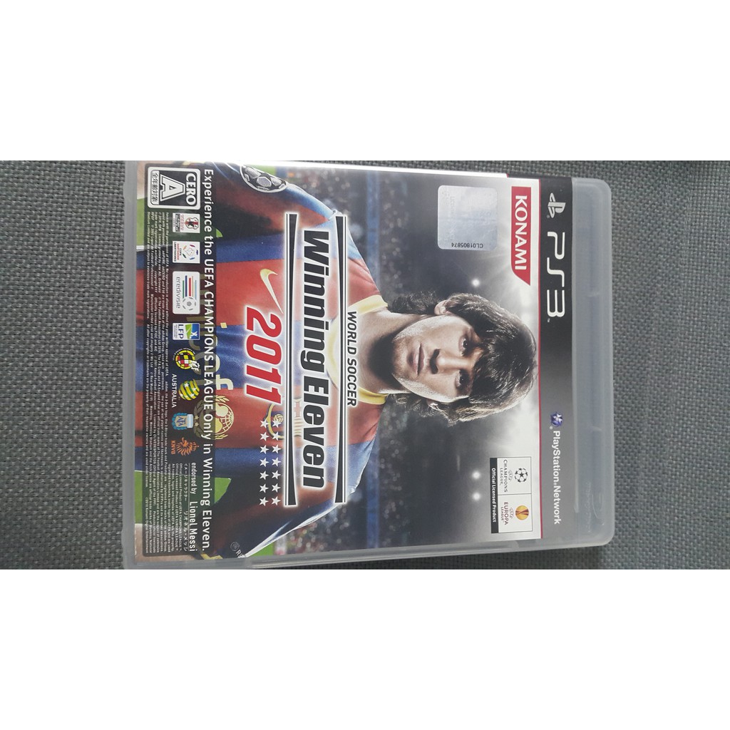 Đĩa game PS3 Winning Eleven 2011 hộp đầy đủ