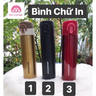 🍦Bình giữ nhiệt STARBUCKS Chữ in🍦
