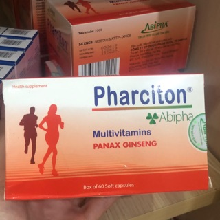 Viên uống bổ sung vitamin Pharciton hộp 60 viên