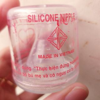 Núm ti silicon bình cổ hẹp size M