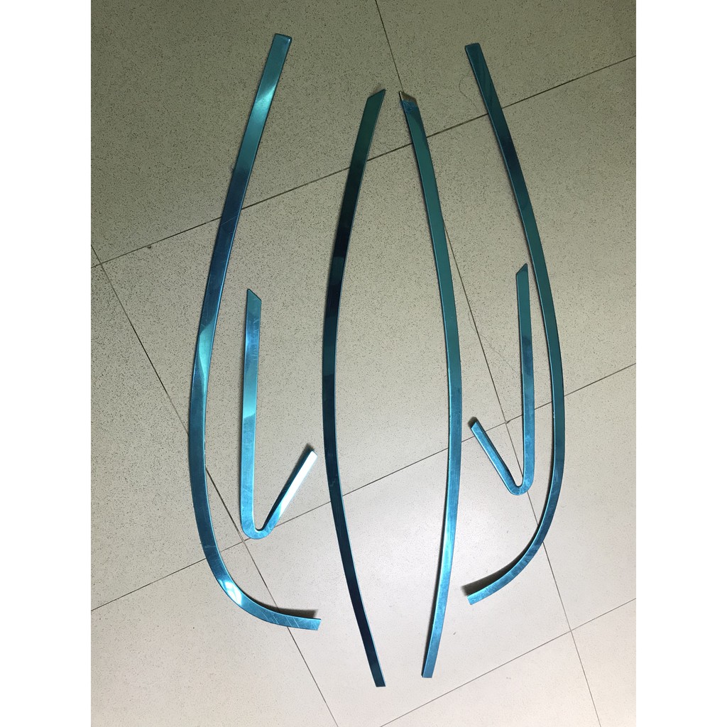 Bộ 6 chi Tiết ốp nẹp viền cong kính xe Honda Civic 2006-2012