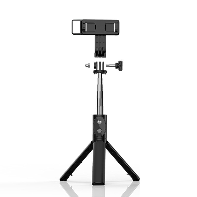 ㍿> Vibrato P20S Bluetooth Selfie Stick, Ngang và Dọc, Chân đế phát sóng trực tiếp chụp ảnh tự sướng đa chức năng di động | BigBuy360 - bigbuy360.vn