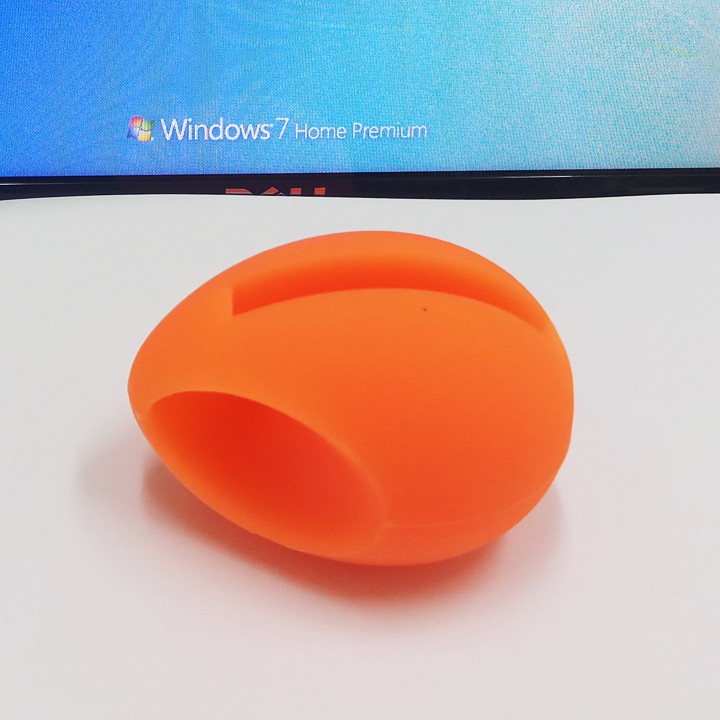 Loa điện thoại IP4 để bàn bằng silicon cấu trúc hình trứng thông minh không dùng pin hay điện GC2B-5