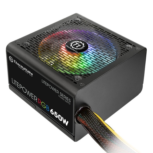 Nguồn máy tính Thermaltake Litepower RGB 650W Hàng chính hãng