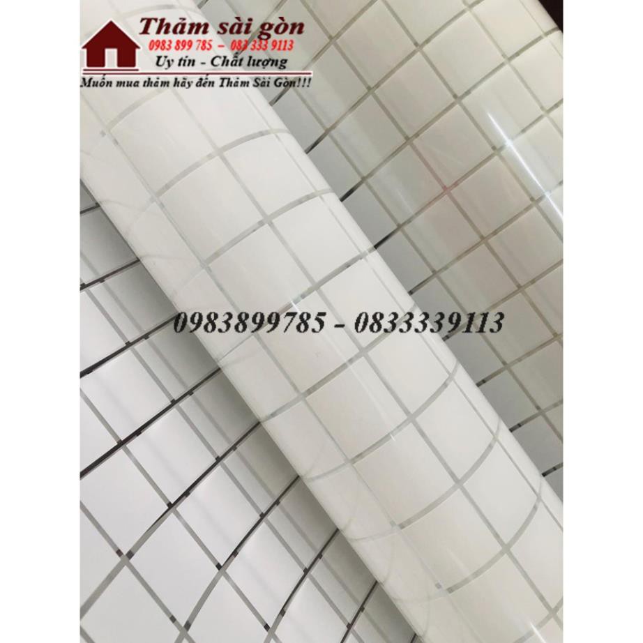 [ khổ 90cm x 50cm] Decal giấy dán kínhkhông cần keo ô gạch