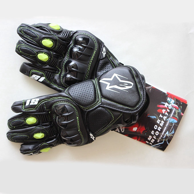 Găng Tay Da Lái Xe Mô Tô Alpinestars S1