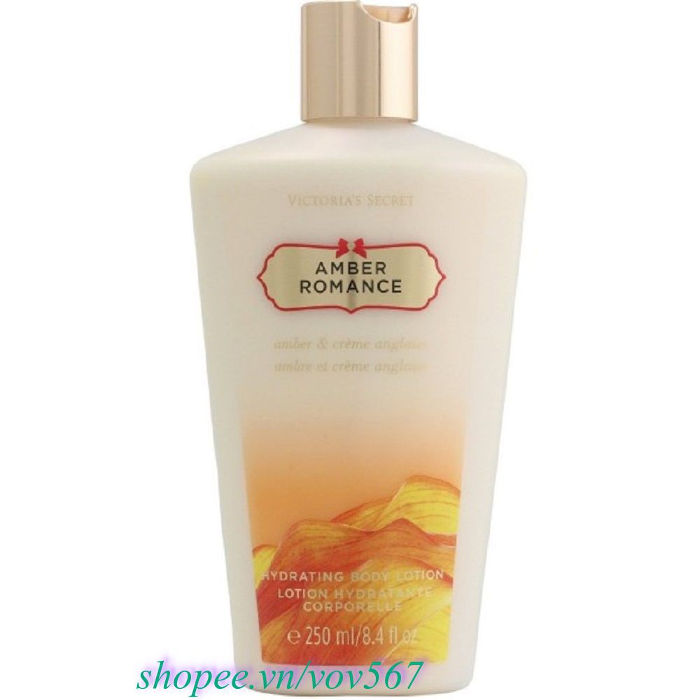 Sữa Dưỡng Thể 250ml Victoria’s Secret Amber Romance Lotion, vov567 Hàng Chính Hãng Giá Sỉ.