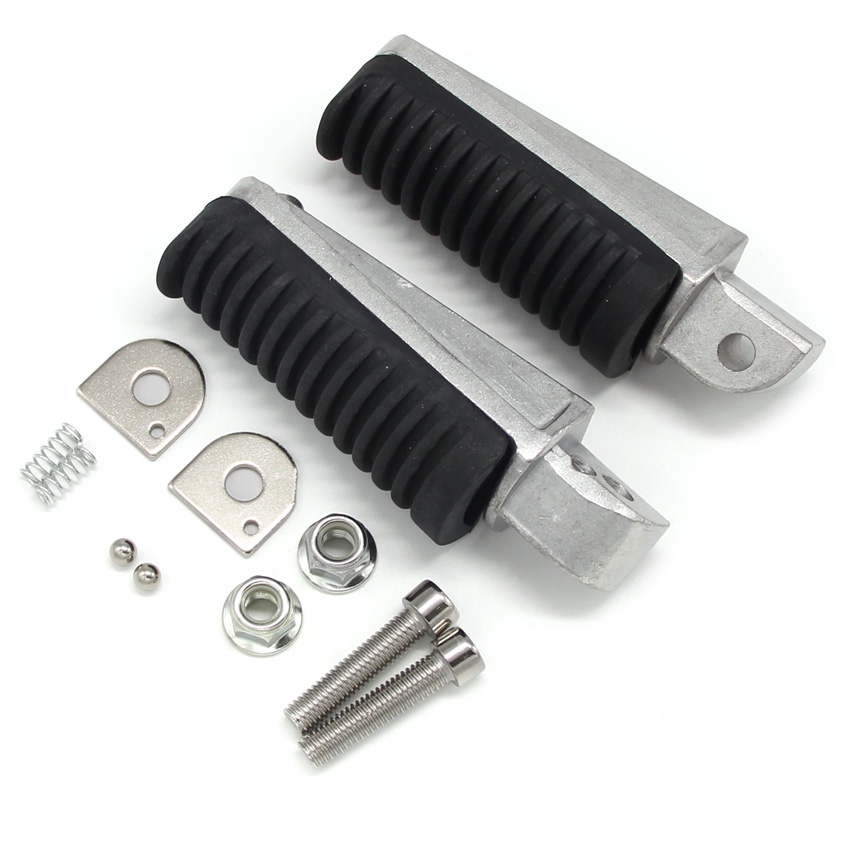 Motorcycle Rear Footpegs Footrests Fits For Yamaha BT1100 BT 1100 Bulldog FJR1300 FJR 1300 FJR1300A 4DN-27441-01 R 4DN-27431-01