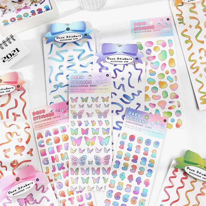 Miếng dán họa tiết tùy chọn đáng yêu trang trí