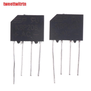 Set 10 Điốt Chỉnh Lưu Kbp206 2a 600v 4pin Dip Chuyên Dụng
