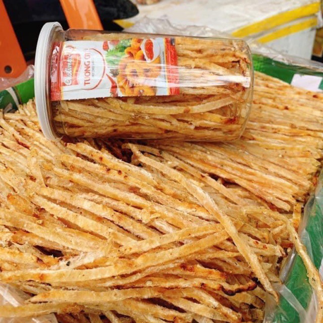 Khô cá thiều sợi loại 1 hũ 250g mềm ngon