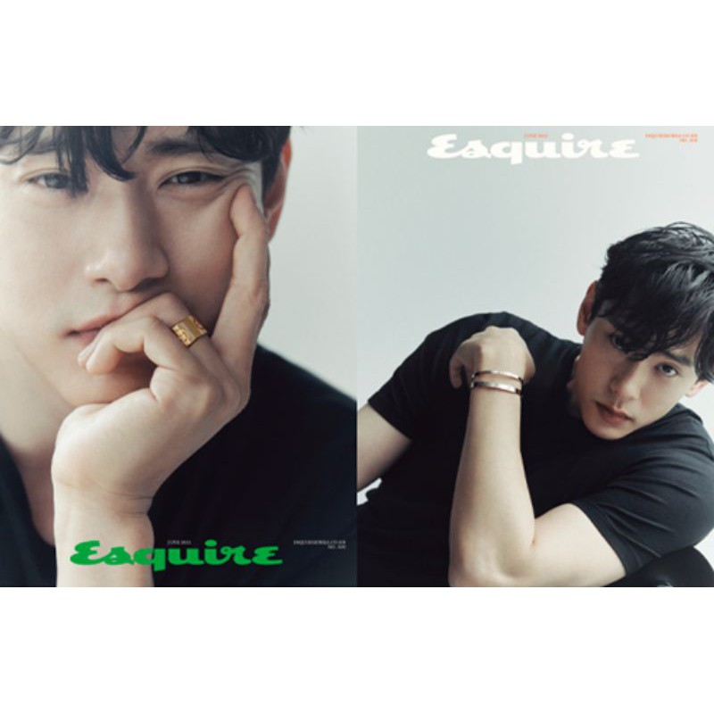 (Đặt Trước) Tạp chí ảnh Hàn Quốc Esquire Teo Yoo số tháng 6/2021. Hàng official