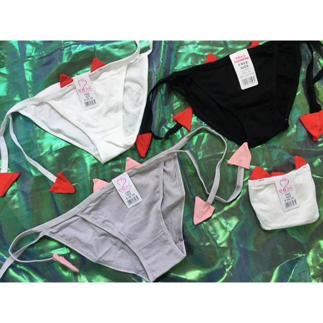 Quần lót cột dây mèo