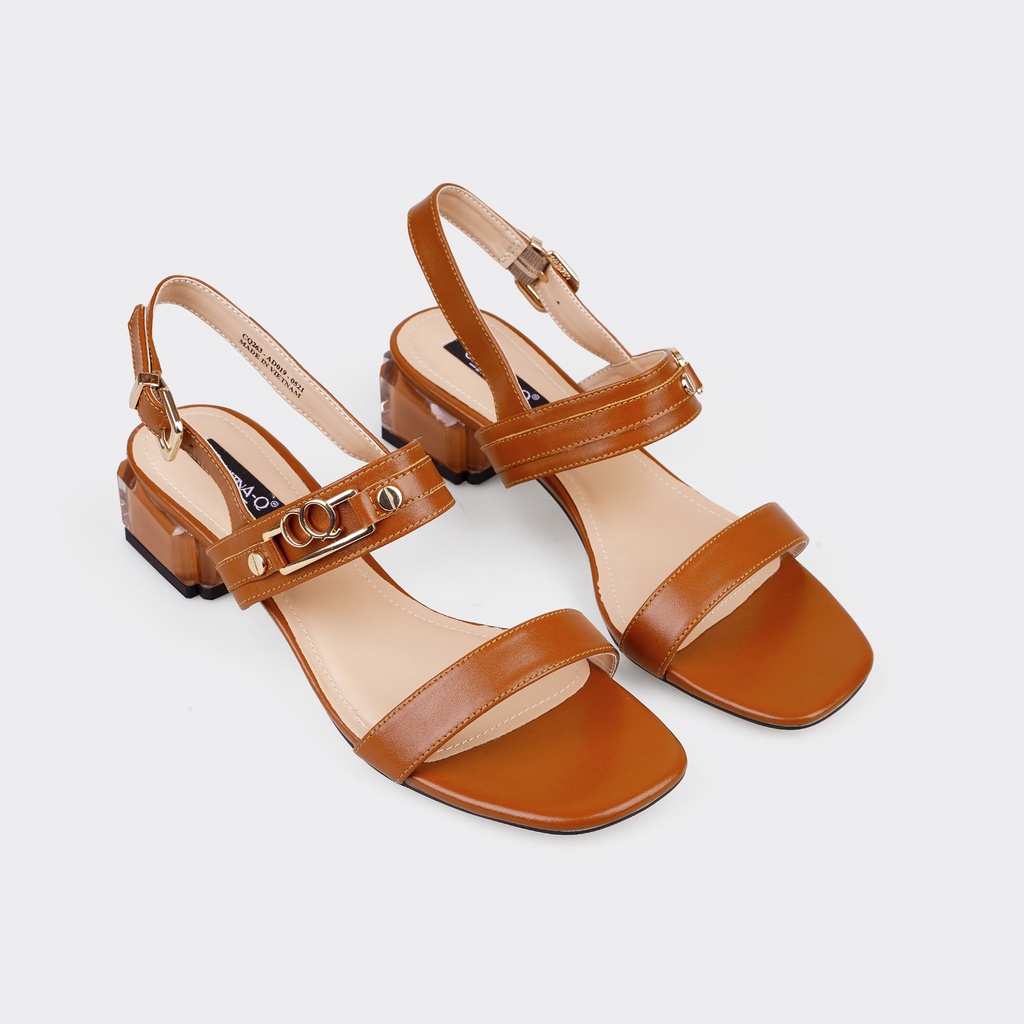 Giày Sandals Nữ Gót Dạng Khối ChristinA-Q XDN263