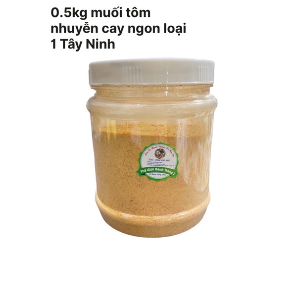 Nửa kí Muối Nhuyễn loại ngon siêu cay chính gốc Tây Ninh