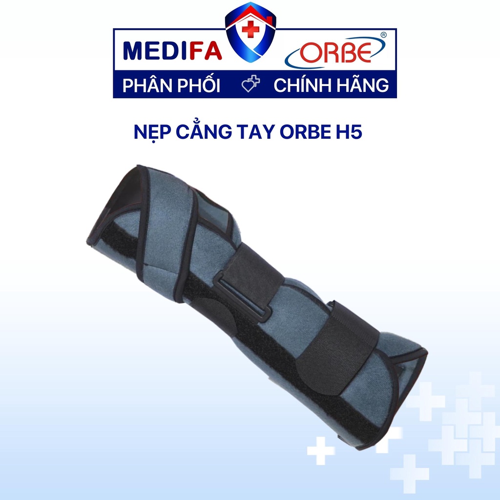Nẹp cẳng tay ORBE H5 – Cố định chấn thương gãy xương, bong gân cẳng tay, cổ tay và bàn tay.