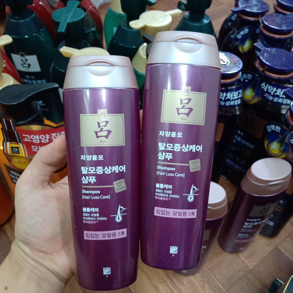 [Mẫu mới] Dầu gội - xả ngăn ngừa rụng tóc Ryo tím chiết xuất thảo dược mẫu mới | BigBuy360 - bigbuy360.vn