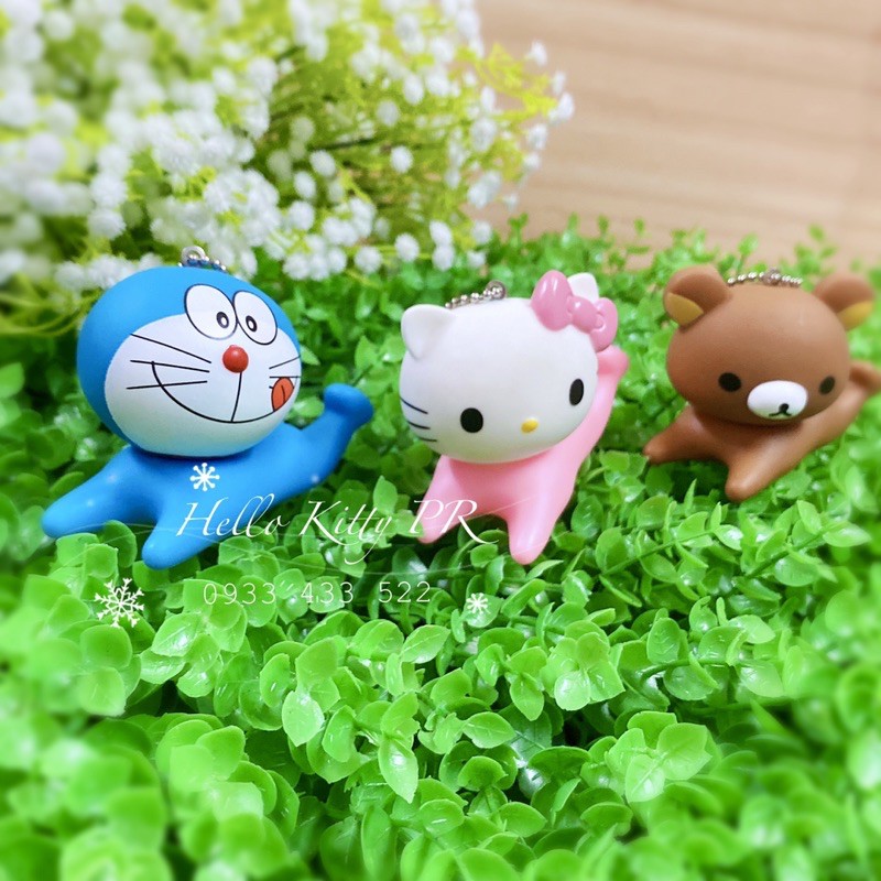 GIÁ ĐỠ ĐIỆN THOẠI - MÓC KHÓA HELLO KITTY - DOREMON DORAEMON