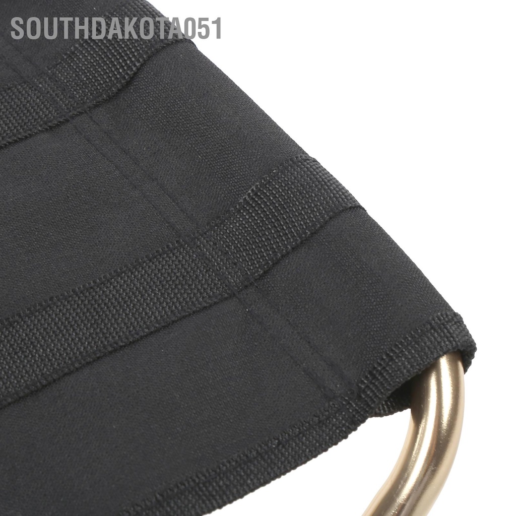 [Hàng Sẵn] Ghế gấp gọn mini di động Hợp kim nhôm ngoài trời câu cá Cắm trại【Southdakota051】