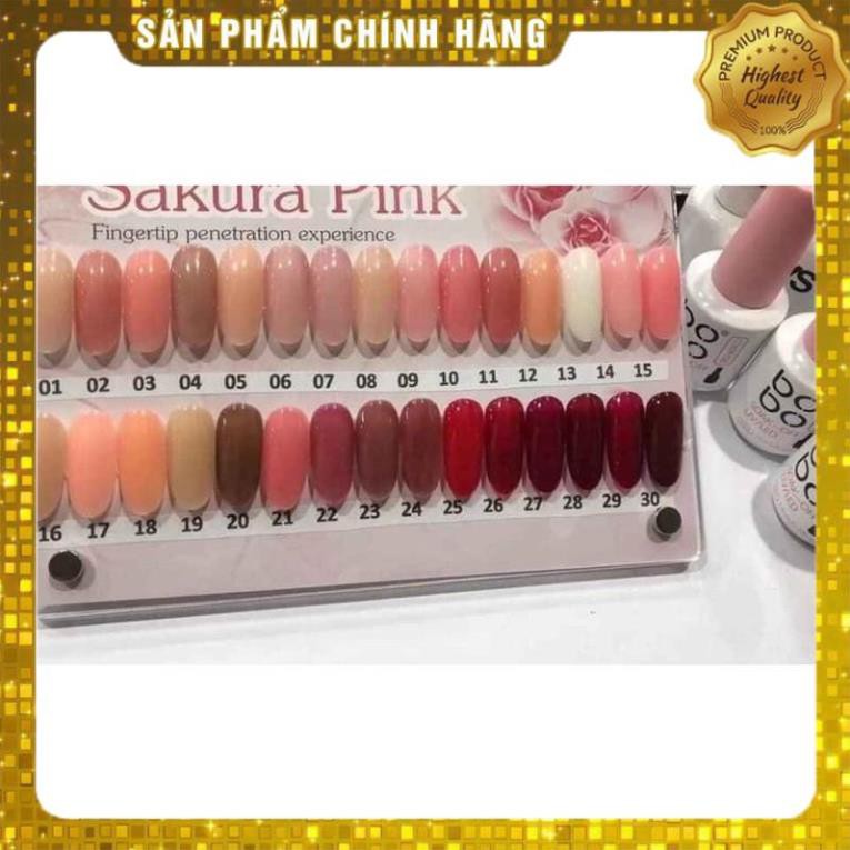 nail hàng xịn sơn gel thạch BoBo 30 màu