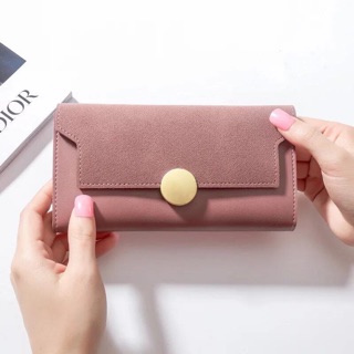 Ví khoá đồng xu Da lộn